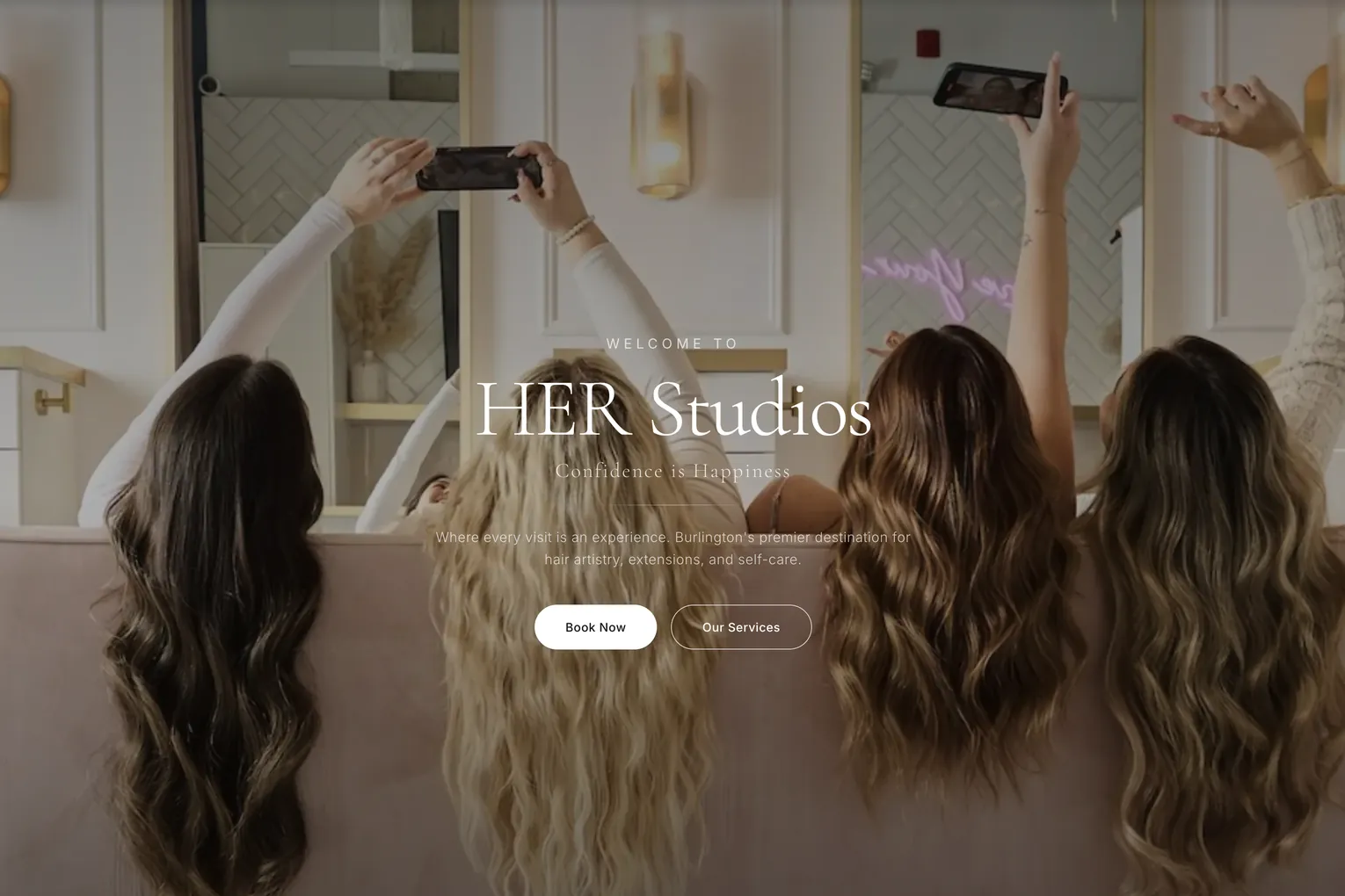 HER Studios, built with Oryn