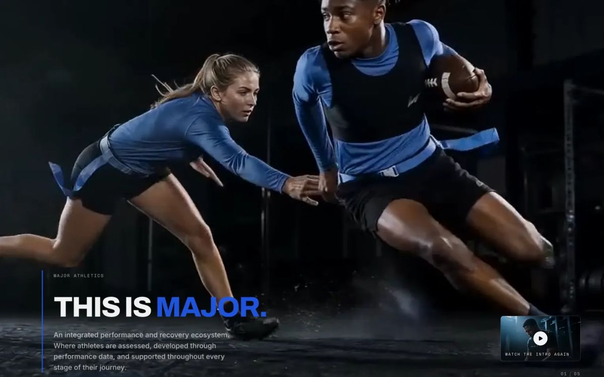 Major Athletics website