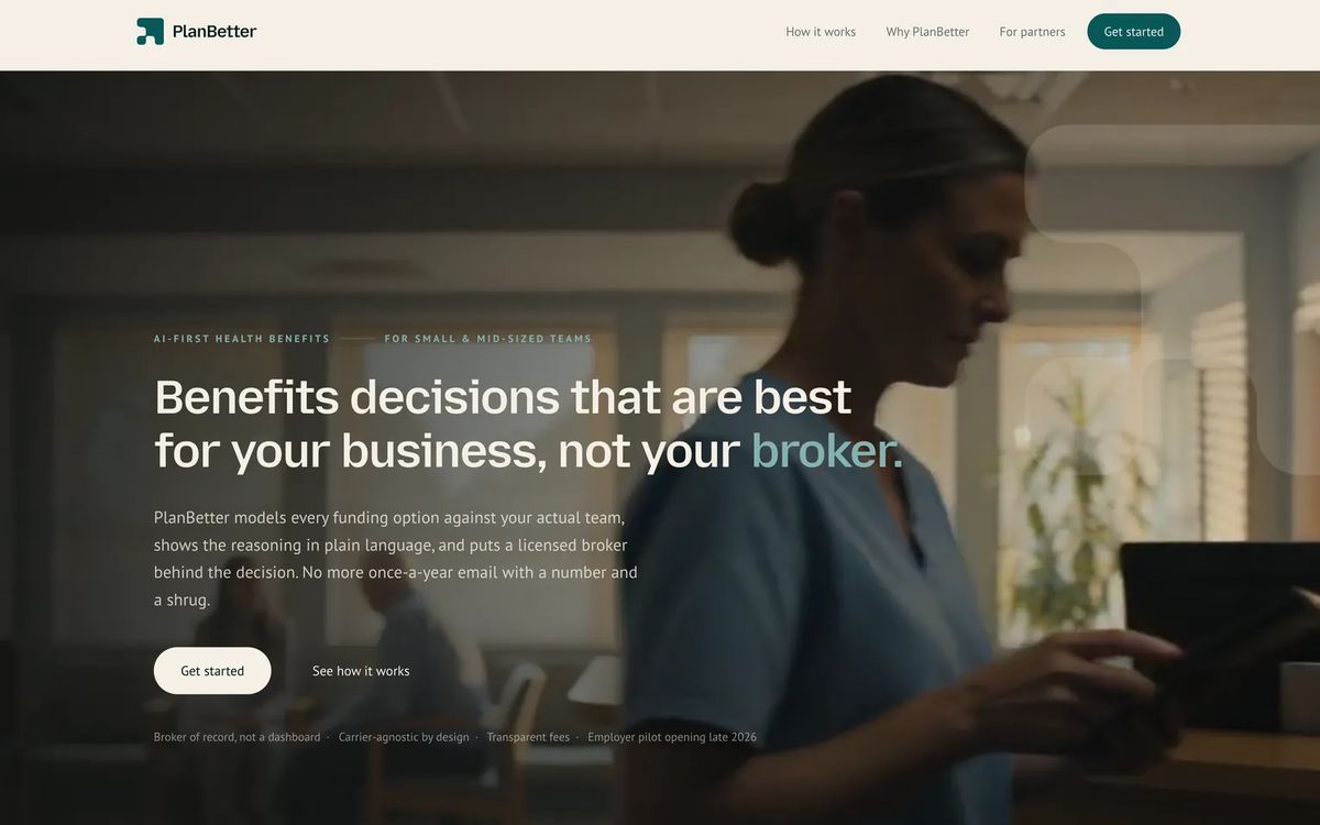 PlanBetter website